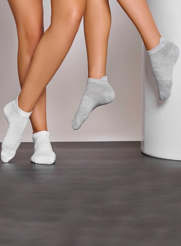 Producto - Art. 98 Pack x3 medias soquete de algodón con talonera