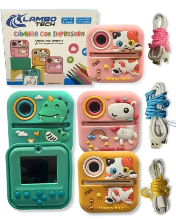 Producto - Cámara de fotos Impresora Lambo Tech