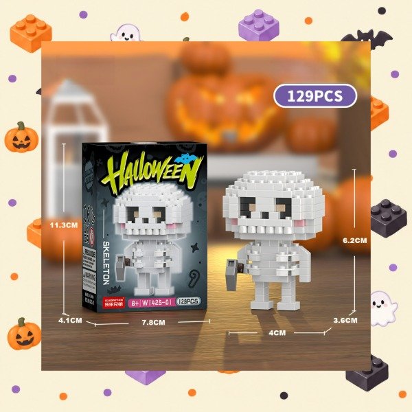 Producto - Brick Esqueleto - Marca Dino Bricks