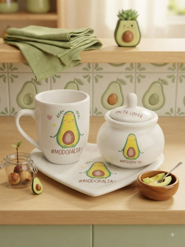 Producto - SET TAZA+RECIPIENTE+BANDEJA X12 - 1