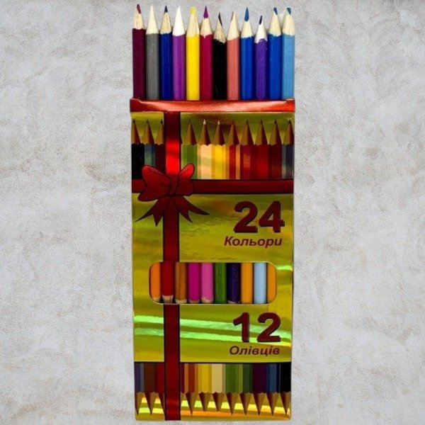 Producto - Lápices doble punta 24 colores - 0