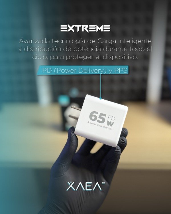 Producto - cargador Xaea Extreme 65W - 2