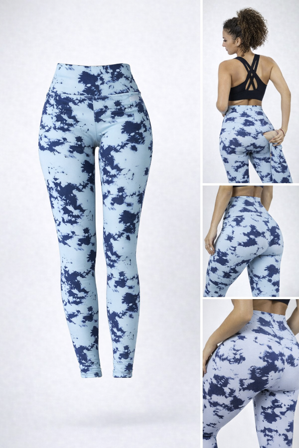 Producto - Leggins deportivo Cibarta Alto Rendimiento Evolution Turquesa
