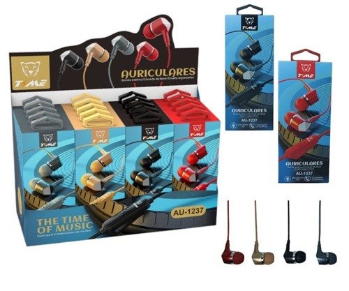 Producto - Auricular Manos Libres Time (en caja)