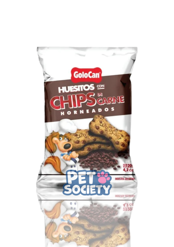 Producto - HUESITOS C/ CHIPS DE CARNE 120GR