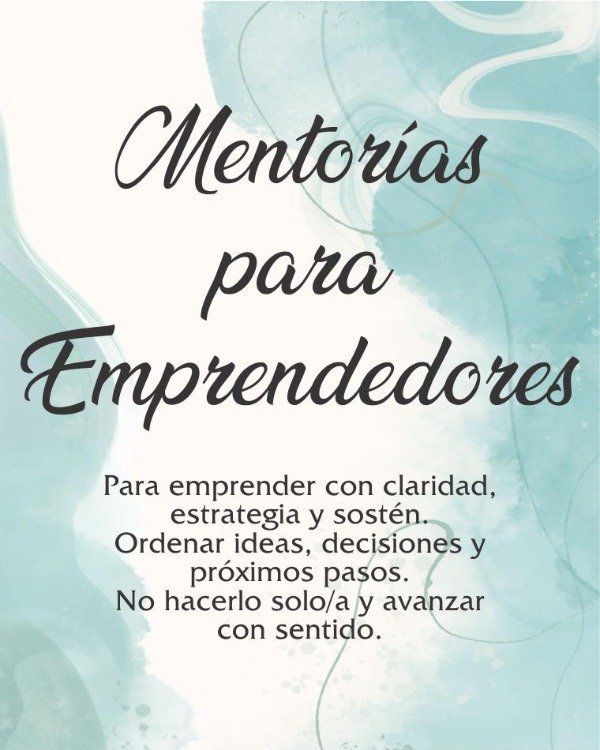 Producto - Mentorías para Emprendedores