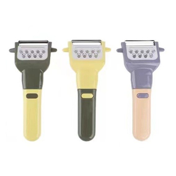 Producto - PELA PAPAS HORIZONTAL CON RALLADOR CRYSTAL ROCK