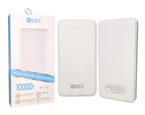 Producto - CARGADOR PORTATIL IBEK POWERBANK 20000 MAH
