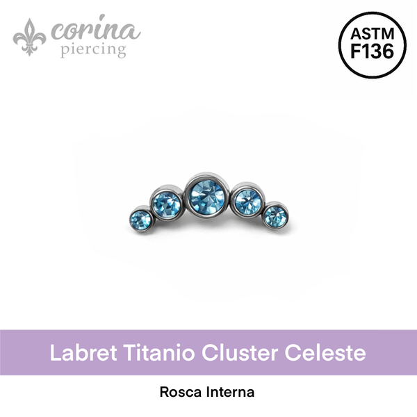 Producto - Trepador Titanio Cluster Celeste