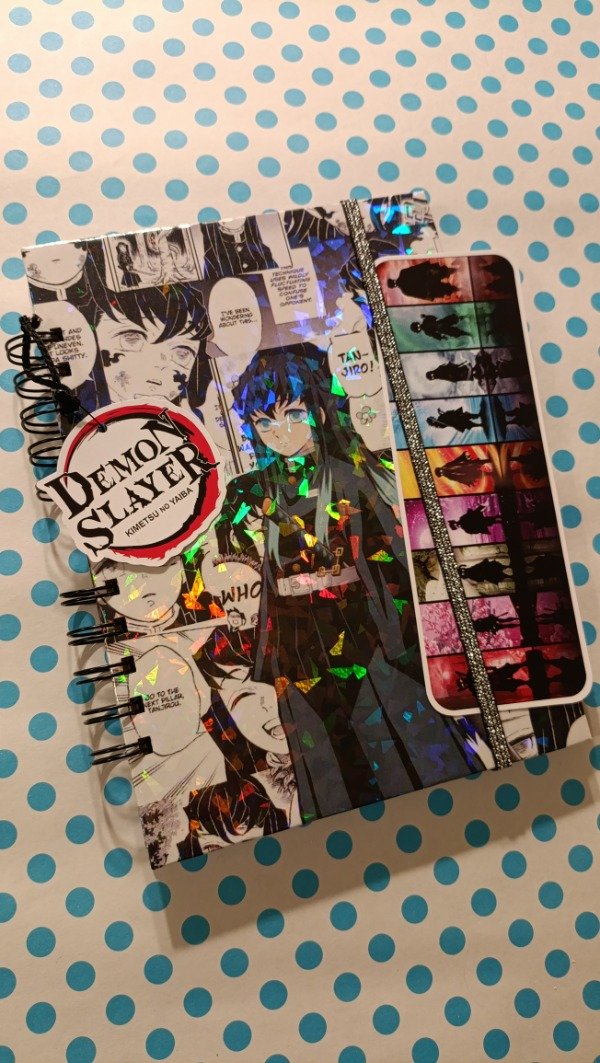 Producto - Agenda o cuaderno Holográfico temática Tokito