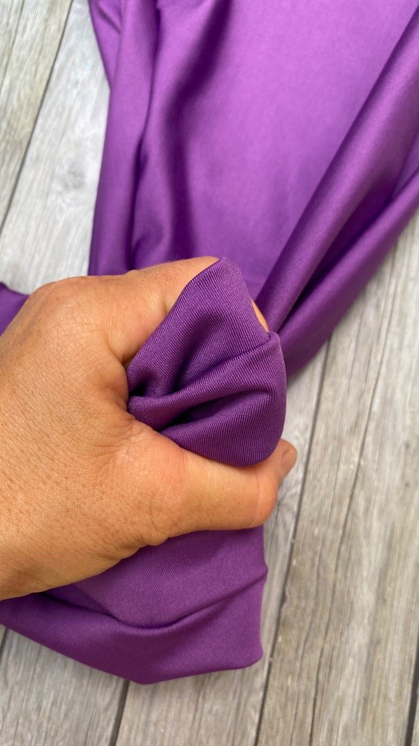 Calza larga morada — imagen 2