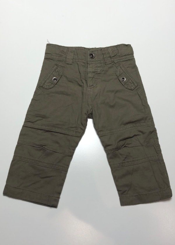 Producto - Pantalon verde oliva Mimo 9 Meses - 2