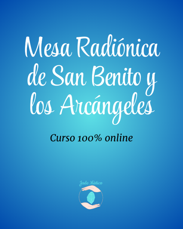 Producto - Curso Mesa Radiónica de San Benito y los 7 Arcángeles