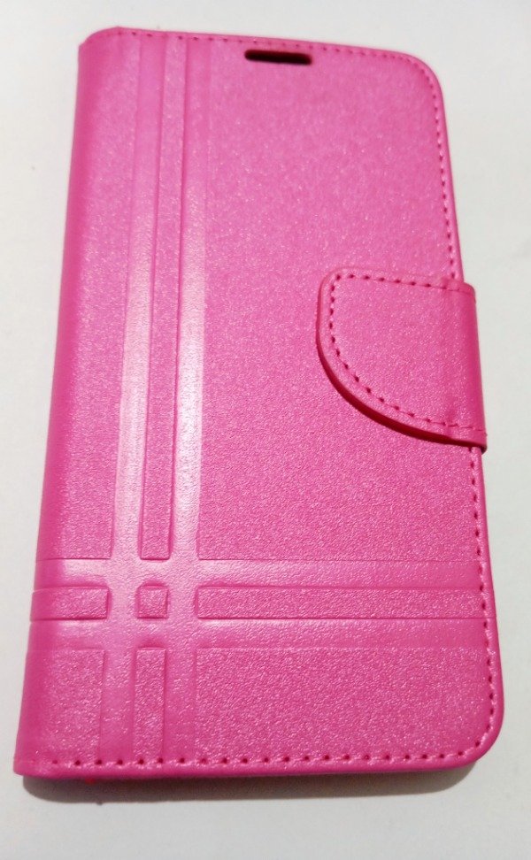 Producto - Funda Libro Jean Fucsia para Moto G5s