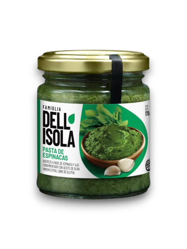 Producto - Pasta de Espinacas - Famiglia Dell Isola x170gr