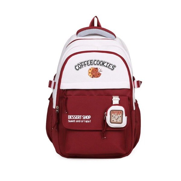 Producto - MOCHILA ESCOLAR COOKIES - CHERRY