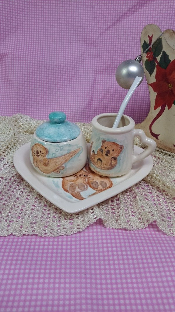 Producto - Set desayuno "nutrias"