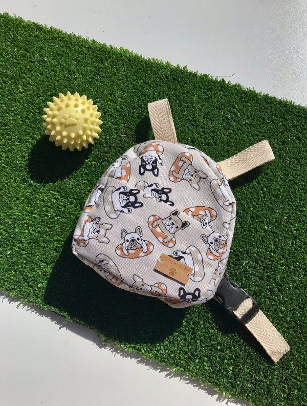 Producto - Mochi pretal beige Bulldog