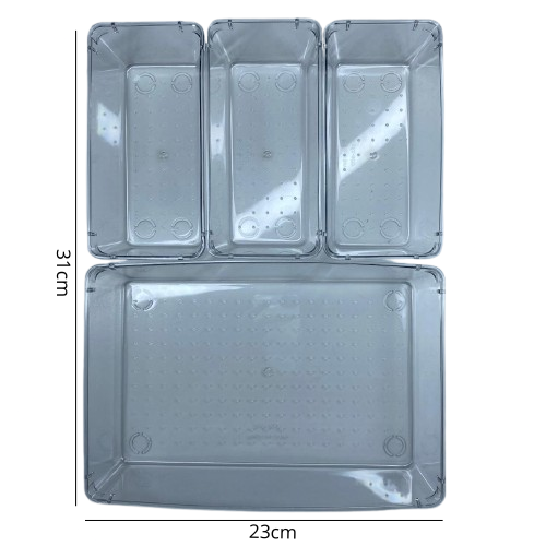 Producto - Combo Organizadores Acrílicos Grandes 2  x4 - 1