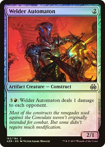 Producto - Welder Automaton Foil  Aether Revolt