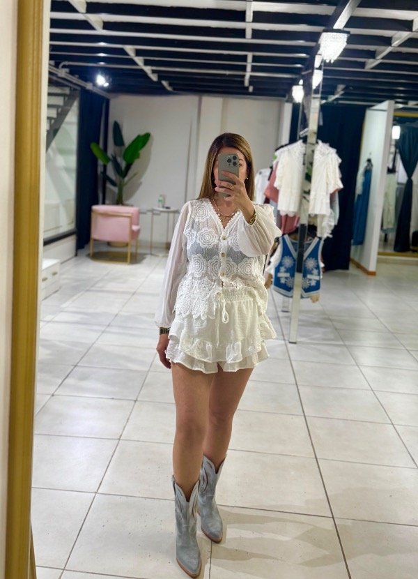 Producto - Short Vuelos De Lino Fino - 1