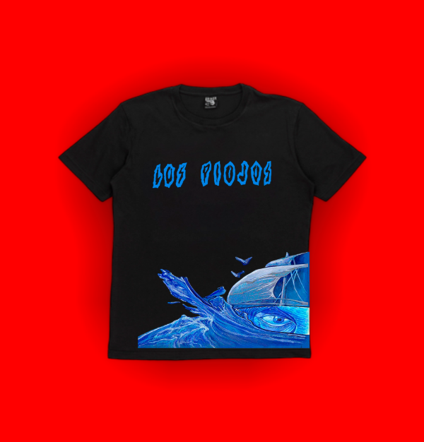Producto - REMERA NEGRA CD AZUL - 0