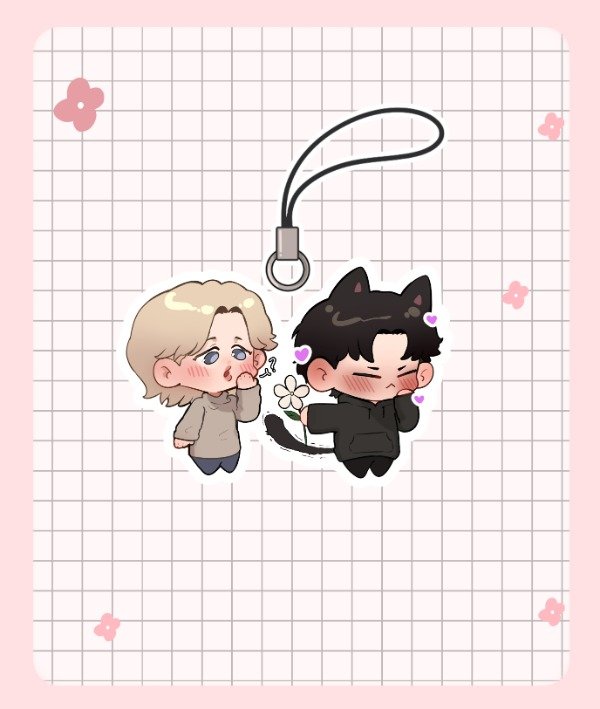 Producto - Phone Charms Acrílicos: BTS x Jimin - 1