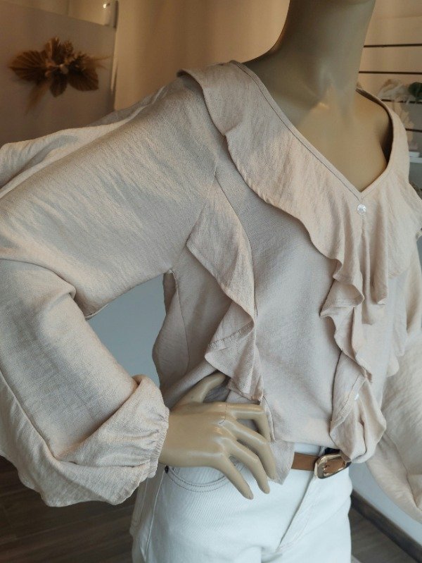 Producto - Blusa boho con volados - AW401