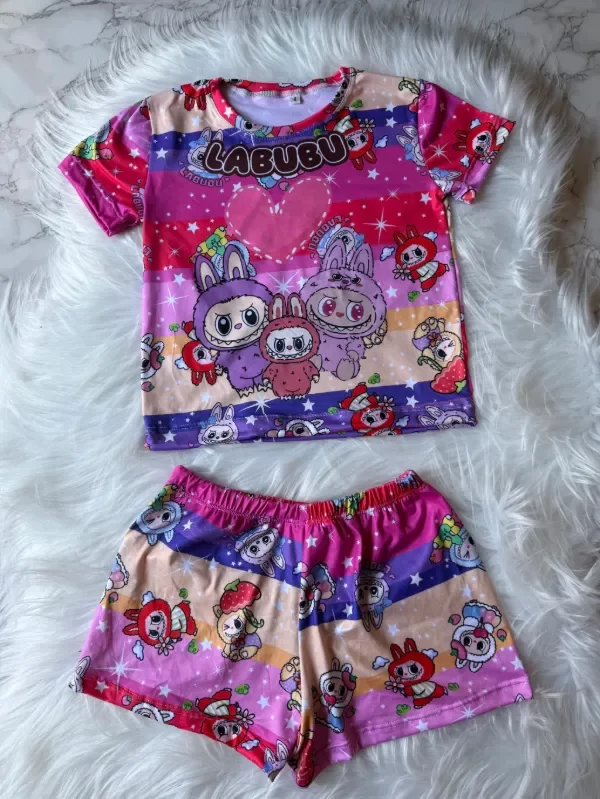 Producto - Pijama Labubu manga corta niños