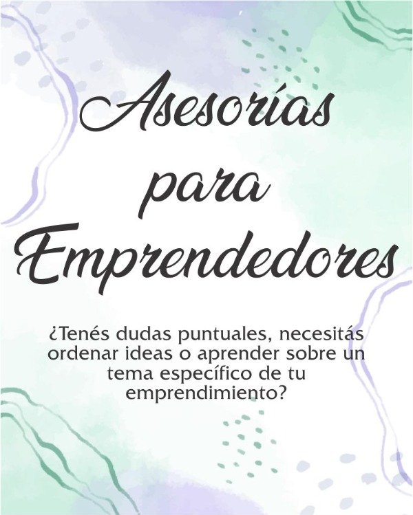 Producto - Asesorías para Emprendedores