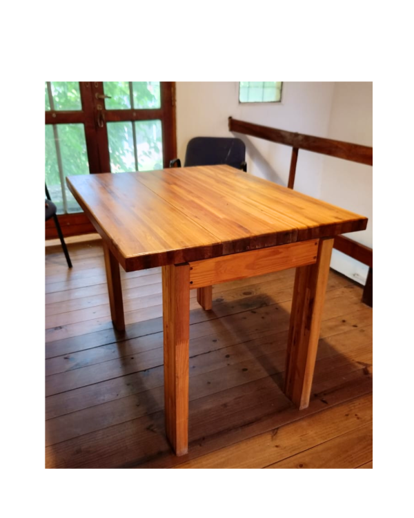 Producto - Mesa extensible de madera	/ 105x58 a 85