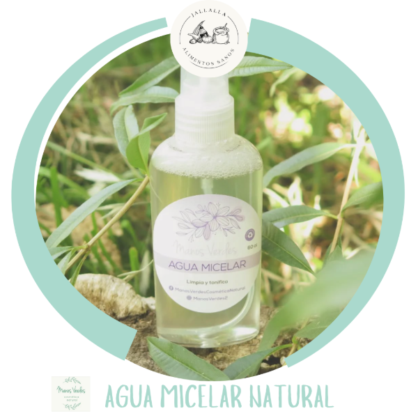 Producto - Agua Micelar facial 60cc de Manos Verdes