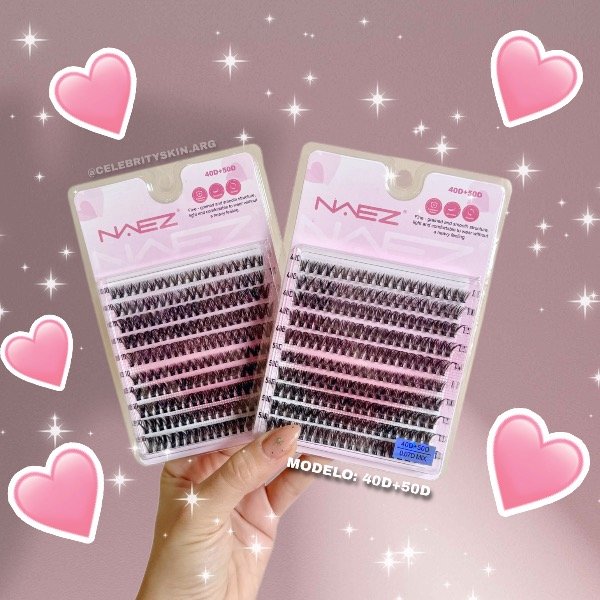 Producto - SET PESTAÑAS NAEZ PEQUE 40DY50D X 1 SET