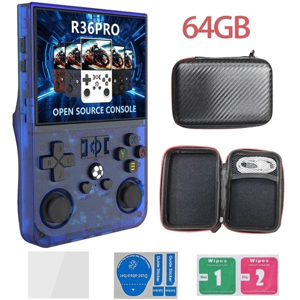 Producto - Consola Portátil R36PRO 64GB Blue