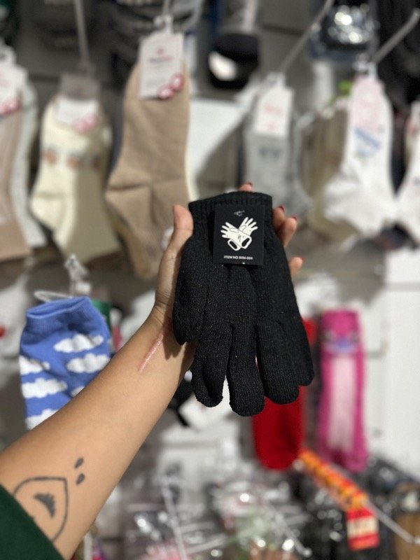 Producto - Guantes negro mujer