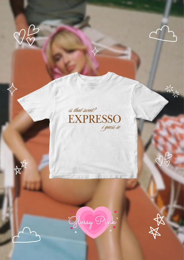 Baby Tee Expresso algodón