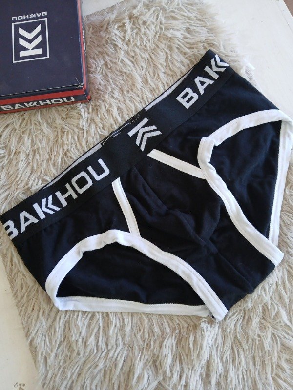 Producto - Slip negro/blanco T.M