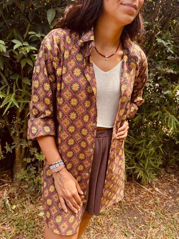 Producto - Camisa Gajia - Mocca