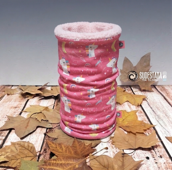 Producto - Cuellito Térmico Polar Unicornio Fucsia