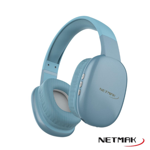 Producto - Auricular Vincha Bluetooth azul
