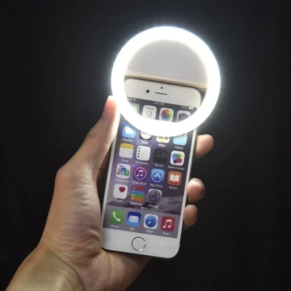 Producto - Aro selfie para celular - recargable