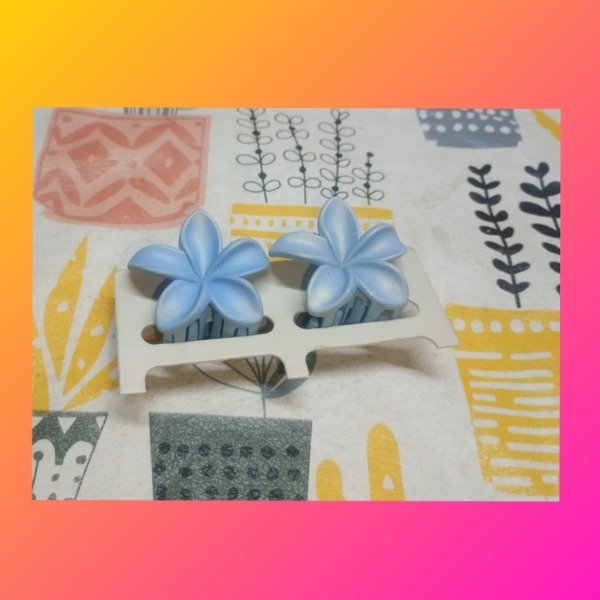 Producto - Set 2 mini broche flor