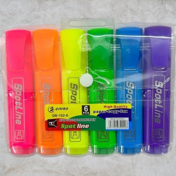 Producto - Pack 6 Resaltadores Spotline