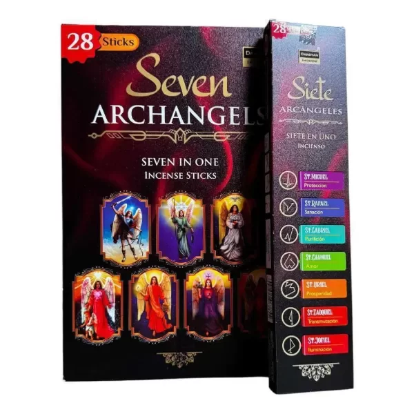 Producto - Sahumerio 7 arcangeles (7 in 1) 28 varillas x 12 unid.
