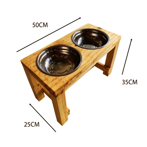 Producto - Comedero en altura doble extra large