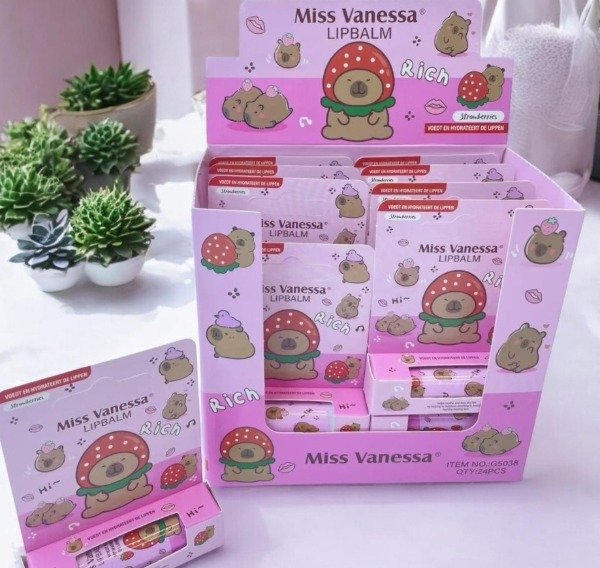 Producto - LIP BALM CAPIBARA DE FRUTILLA