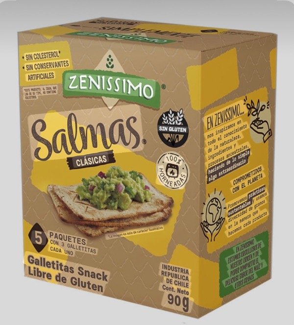 Producto - TOSTADITAS SALMAS CLÁSICAS