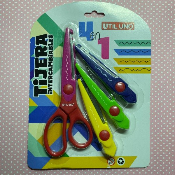 Producto - Tijera 4 en 1 - Con formas