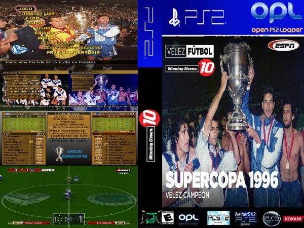 Producto - WINNING ELEVEN 10 SUPERCOPA SUDAMERICANA 1996
