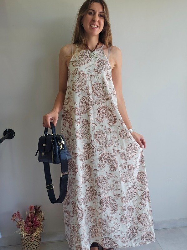 Producto - Vestido IRIS crema